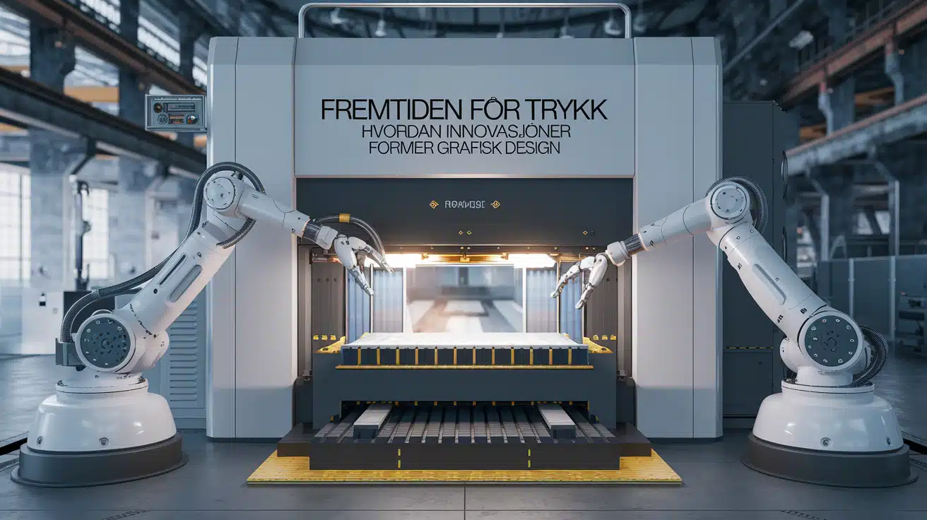 Fremtiden For Trykk: Hvordan Innovasjoner Former Grafisk Design