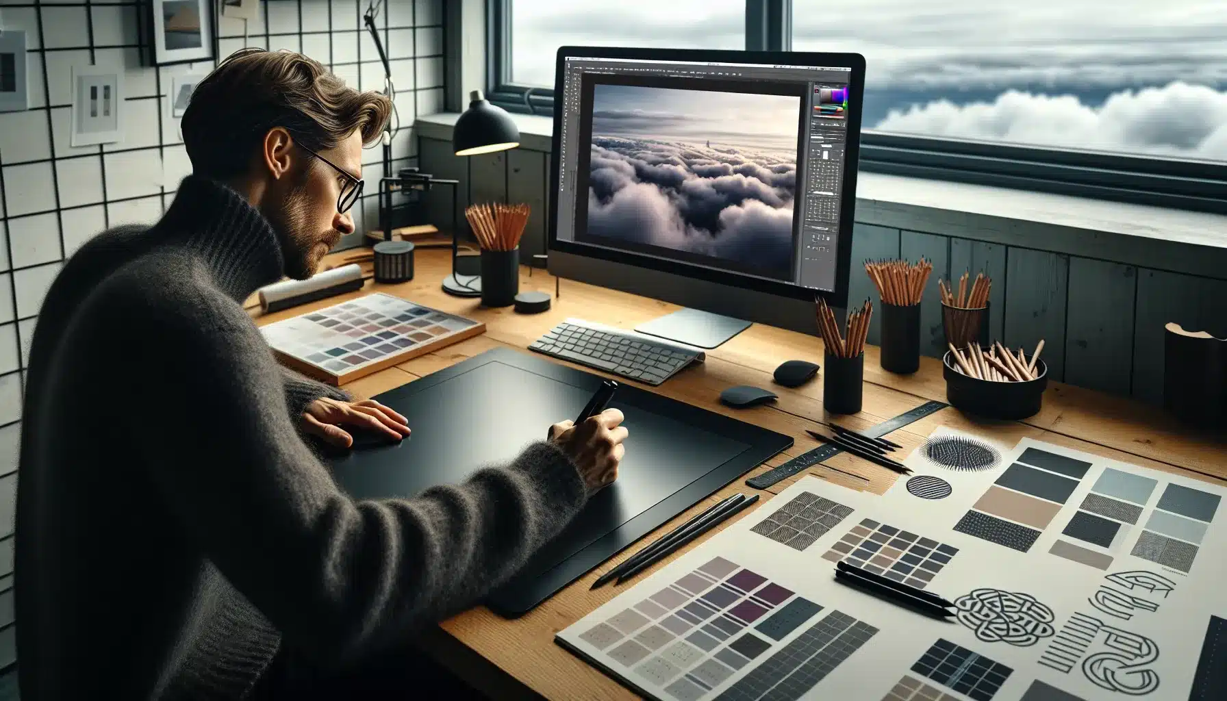 Fra penn og papir til digital design: en reise gjennom grafisk arbeid