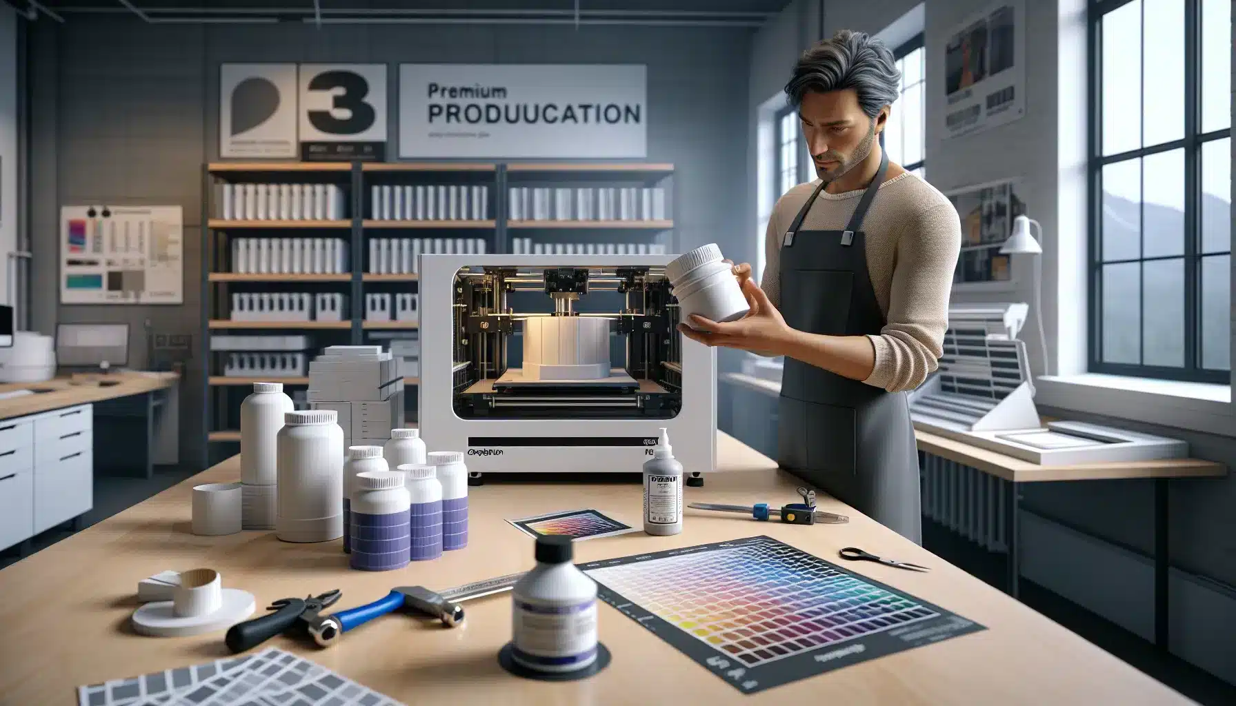 Hvordan 3d printing pavirker grafisk produksjon hovedbilde