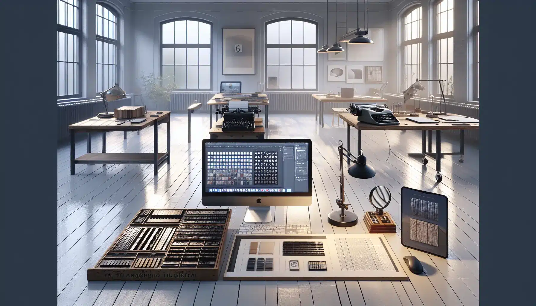 Fra analog til digital: en tidslinje for grafisk utvikling